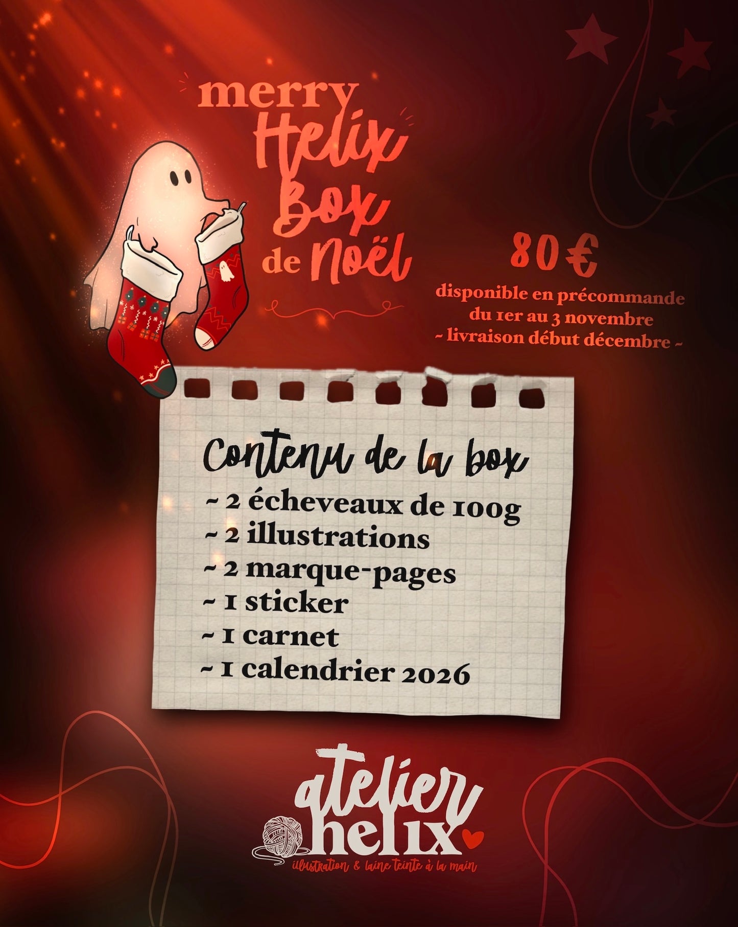 ~ Merry Helix Box de Noël